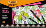 Kredki ołówkowe Intensity Premium 36 kolorów BIC. Wydawca: Bic. Dadada.pl Opakowanie Kredki ołówkowe Intensity Premium 36 kolorów BIC