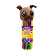 Opakowanie Kredki ołówkowe Piesek 12 kolorów STRIGO