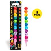 Opakowanie Kredki przekładane do kolorowania Chill i Smile 11 kolorów