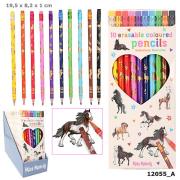 Opakowanie Kredki ścieralne Miss Melody 10 kolorów 12055A