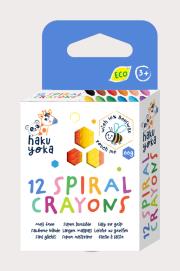 Kredki spiralne - 12 kolorów. Wydawca: AVENIR. Dadada.pl Opakowanie Kredki spiralne - 12 kolorów
