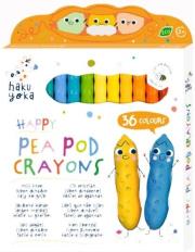 Kredki Uśmiechnięte fasolki 36 kolorów. Wydawca: AVENIR. Dadada.pl Opakowanie Kredki Uśmiechnięte fasolki 36 kolorów