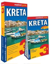 Okładka książki Kreta 3 w1: przewodnik + atlas + mapa