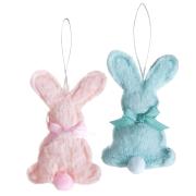 Króliczki futerkowe zawieszki 9cm pastelowe 2 szt.. Wydawca: DP CRAFT. Dadada.pl Opakowanie Króliczki futerkowe zawieszki 9cm pastelowe 2 szt.