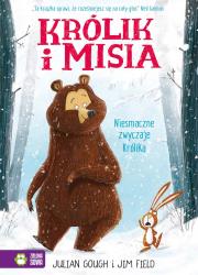 Królik i Misia. Niesmaczne zwyczaje Królika. Autor: Julian Gough, Jim Field, Teresa Bielecka. Dadada.pl Okładka książki Królik i Misia. Niesmaczne zwyczaje Królika