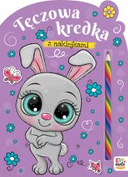 Okładka książki Królik. Tęczowa kredka