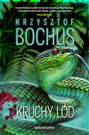Kruchy lód. Autor: Krzysztof Bochus. Dadada.pl Okładka książki Kruchy lód