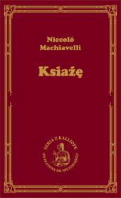 Książę. Autor: Niccolò Machiavelli. Dadada.pl Okładka książki Książę