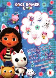 Książecz-kot-ka z naklejkami. Autor:   Praca zbiorowa. Dadada.pl Okładka książki Książecz-kot-ka z naklejkami