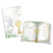 Opakowanie Książeczka A5 Pamiątka Komunijna Gołąb z Hostią