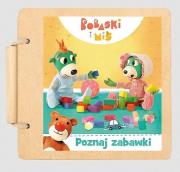 Książeczka drewniana - Poznaj zabawki TREFL. Wydawca: Trefl. Dadada.pl Opakowanie Książeczka drewniana - Poznaj zabawki TREFL