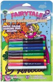 Opakowanie Książeczka z magicznymi mazakami Księżniczka