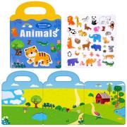 Opakowanie Książeczka z naklejkami - dzikie zwierzęta