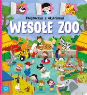Książeczka z okienkami. Wesołe zoo. Autor: Bator Agnieszka. Dadada.pl Okładka książki Książeczka z okienkami. Wesołe zoo