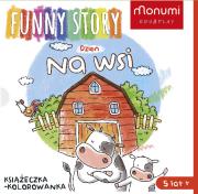 Okładka książki KSIĄŻECZKI HARMONIJKI - DZIEŃ NA WSI