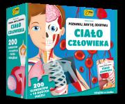 Książka i puzzle Poznawaj, baw się, odkrywaj Ciało człowieka 200 elementów. Wydawca: Wilga Play. Dadada.pl Opakowanie Książka i puzzle Poznawaj, baw się, odkrywaj Ciało człowieka 200 elementów