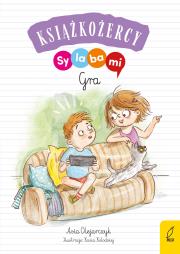 Książkożercy. Sylabami. Gra. Autor: Opracowanie zbiorowe. Dadada.pl Okładka książki Książkożercy. Sylabami. Gra