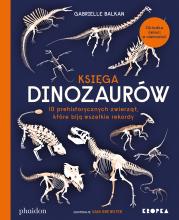 Księga dinozaurów. Autor: Gabrielle Balkan. Dadada.pl Okładka książki Księga dinozaurów