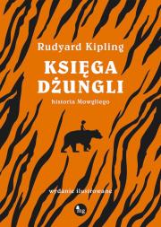 Księga dżungli Historia Mowgliego. Autor: Rudyard Kipling. Dadada.pl Okładka książki Księga dżungli Historia Mowgliego