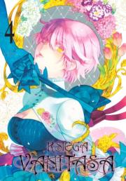 Księga Vanitasa 04. Autor: Jun Mochizuki. Dadada.pl Okładka książki Księga Vanitasa 04