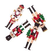 Opakowanie Kształty z drewna - dziadek do orzechów 4szt