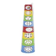 Opakowanie Kubeczki - piramidka edukacyjna 8 elementów