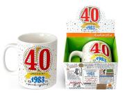 Opakowanie Kubek Gigant Urodziny 40 (1983 rok)