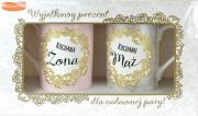 Opakowanie Kubek komplet Ślub