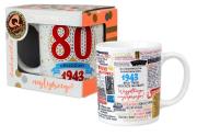 Opakowanie Kubek Premium Q Urodziny 80 (1943 rok)