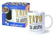Opakowanie Kubek Premium Tato, fajnie, że jesteś