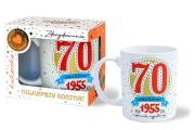 Opakowanie Kubek Premium Urodziny 70
