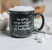 Kubek vintage - Bo góry. Wydawca: Szaron. Dadada.pl Opakowanie Kubek vintage - Bo góry