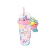 Opakowanie Kubek z gumką do włosów Scrunchie Motylki