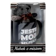 Opakowanie Kubek z misiem Jesteś moim szczęściem