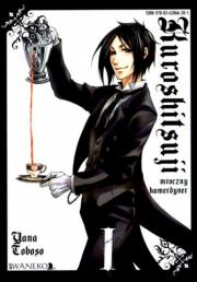 Kuroshitsuji 01. Autor: Yana Toboso. Dadada.pl Okładka książki Kuroshitsuji 01