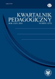 Okładka książki Kwartalnik Pedagogiczny 2024/3