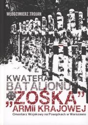 Okładka książki Kwatera Batalionu 'Zośka' AK Cmentarz Wojskowy na Powązkach
