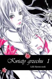 Kwiaty grzechu #1. Autor: Hyeon-sook Lee. Dadada.pl Okładka książki Kwiaty grzechu #1