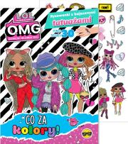 L.O.L. Surprise! Rysowanki z bajecznymi tatuażami cz. 1 Co za kolory!. Autor: Opracowanie zbiorowe. Dadada.pl Okładka książki L.O.L. Surprise! Rysowanki z bajecznymi tatuażami cz. 1 Co za kolory!