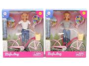 Opakowanie Lalka 29cm z rowerem