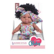 Lalka afroamerykanka 28cm. Wydawca: Askato. Dadada.pl Opakowanie Lalka afroamerykanka 28cm