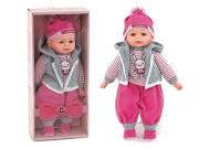 Lalka bobas 35cm z polskim dźwiękiem. Wydawca: ADAR. Dadada.pl Opakowanie Lalka bobas 35cm z polskim dźwiękiem