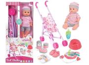 Opakowanie Lalka Bobas 36cm z wózkiem i akcesoriami