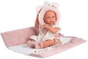 Opakowanie Lalka bobas winylowa Recien z przewijakiem 35cm