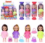 Opakowanie Lalka dziewczynka w cukierku 16cm
