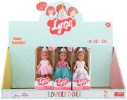 Opakowanie Lalka księżniczka z diademem 15cm MIX