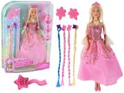 Opakowanie Lalka Lucy księżniczka akcesoria do włosów różowa