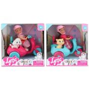 Opakowanie Lalka na skuterze ze zwierzątkami MIX