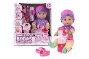 Opakowanie Lalka Natalia siusiający bobas z akcesoriami 30 cm
