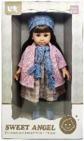 Lalka w płaszczyku 38cm. Wydawca: Artyk. Dadada.pl Opakowanie Lalka w płaszczyku 38cm